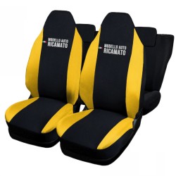 Coprisedili AYGO Bicolore Compatibili Set completo Sedili Anteriori e Posteriori
