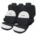 Coprisedili 500X Bicolore Orizzontale Compatibili Set completo Sedili Anteriori e Posteriori