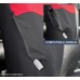 Coprisedili 500X Bicolore Orizzontale Compatibili Set completo Sedili Anteriori e Posteriori