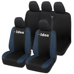 Coprisedili IDEA Bicolore Compatibili Set completo Sedili Anteriori e Posteriori