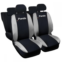 Coprisedili auto compatibili con PANDA EASY HYBRID TERZA SERIE con schienale posteriore unito o diviso