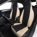 Coppia schienali Coprisedili Universali per auto con poggiatesta integrato Oltre 12 Colori Disponibili
