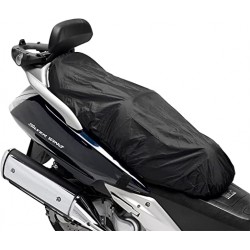 Coprisella universale con borsa | Coprisedile adattabile da scooter moto | Disponibile in diverse etichette M - L - XL - Maxi | Accessori Moto (M (72x45cm)