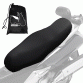 Coprisella Universale impermeabile per Scooter e Moto Similpelle Nero
