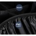 Coprisella Universale impermeabile, realizzata in  materiale PU similpelle, telo sella adattabile Scooter e Moto, colore nero, con borsa, disponibile nelle taglie M, L, XL e Maxi	