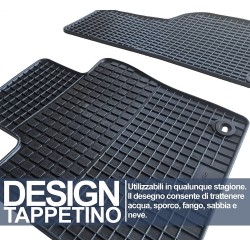 Tappetini Auto In Gomma KA9000 Compatibili Con Golf IV
