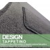 Tappetini C1 dal 2014 In Moquette Nera Compatibili Con 2 Clip