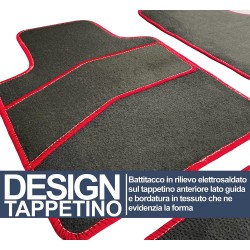 Tappetini Auto In Moquette Universali LS.TT014