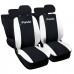 Coprisedili auto compatibili con PANDA HYBRID 2021 con schienale posteriore a scelta tra unito, diviso 50/50 e diviso 60/40 
