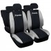 Coprisedili auto compatibili con PANDA HYBRID 2021 con schienale posteriore a scelta tra unito, diviso 50/50 e diviso 60/40 