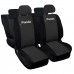 Coprisedili auto compatibili con PANDA HYBRID 2021 con schienale posteriore a scelta tra unito, diviso 50/50 e diviso 60/40 