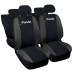 Coprisedili auto compatibili con PANDA HYBRID 2021 con schienale posteriore a scelta tra unito, diviso 50/50 e diviso 60/40 