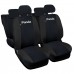 Coprisedili auto compatibili con PANDA HYBRID 2021 con schienale posteriore a scelta tra unito, diviso 50/50 e diviso 60/40 