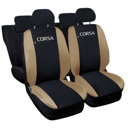 Coprisedili auto compatibili con OPEL CORSA con schienale posteriore diviso 60/40
