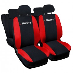 Coprisedili auto compatibili con SUZUKI SWIFT con schienale posteriore diviso 60/40