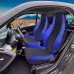 Coppia Coprisedili Auto Anteriori  Compatibili per Smart terza serie W453