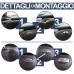 Coprisedili auto compatibili con MULTIPLA 6 posti versione monocolore in tessuto trapuntato 