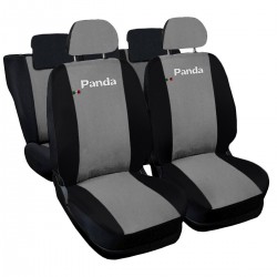 Coprisedili auto compatibili con FIAT PANDA SECONDA SERIE (mod. 169) dal 2003 al 2011 con sedile posteriore a scelta tra diviso 60/40, diviso 50/50 e unito