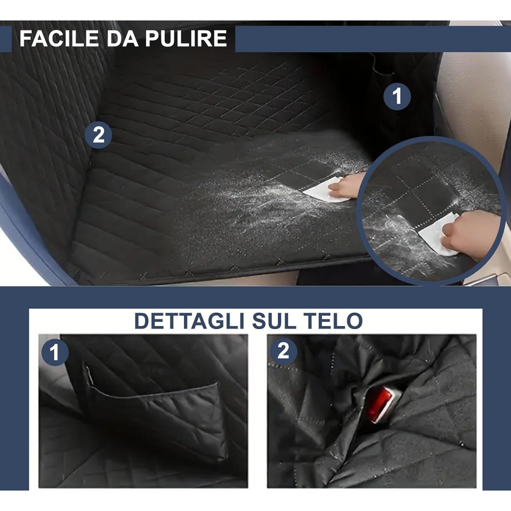 EB Protector Telo Sedile Posteriore auto ANTRACITE