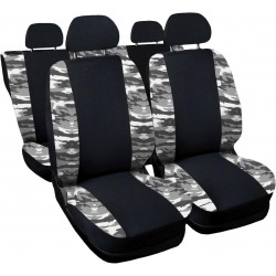 Coprisedili Auto Con Zip Universale Made In Italy Set Universali, Anteriori e Posteriori