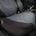 Coppia Coprisedili Anteriori Per Auto Universali In Tessuto Deluxe Gabardine
