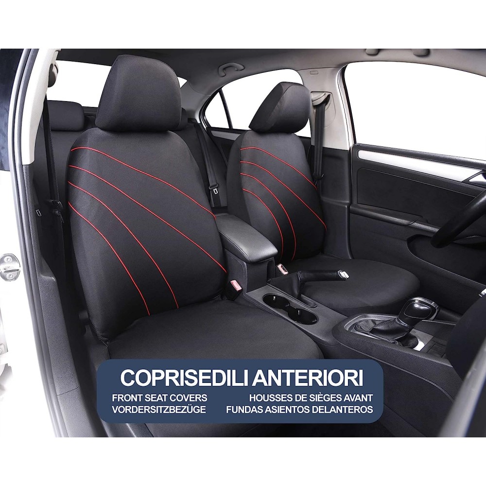 Nuovi Coprisedili In Poliestere Auto Coprisedili Auto Universali  Compatibili Con Airbag Adatti La Maggior Parte Dei SUV Camion O Furgoni In  Tessuto Da 10,19 €