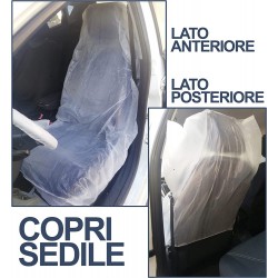 Rivestimento protettivo completo monouso usa e getta per sedili, volante adatto a meccanici, officine e centri auto