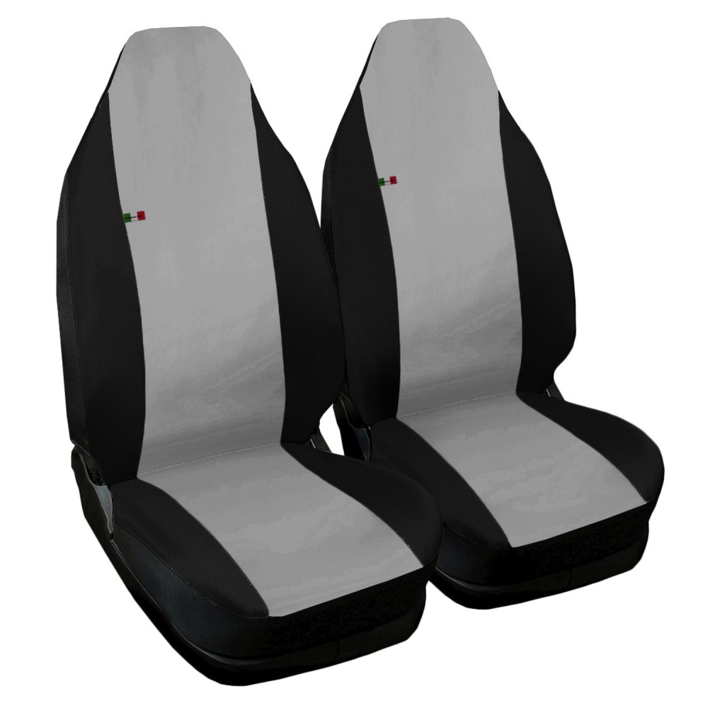 Set coprisedili Superior - Nero/Grigio - compatibile per Smart Fortwo  (11/14>)