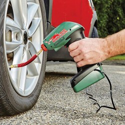 Air Dragon compressore aria portatile per gonfiare ruote di auto & bici rapidamente 