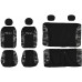 Coprisedili auto compatibili con 500 HYBRID 2021 con sedile posteriore intero o diviso 50/50 versione monocolore/bicolore