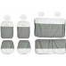 Coprisedili auto compatibili con 500 HYBRID 2021 con sedile posteriore intero o diviso 50/50 versione monocolore/bicolore