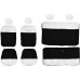 Coprisedili auto compatibili con 500 HYBRID 2021 con sedile posteriore intero o diviso 50/50 versione monocolore/bicolore