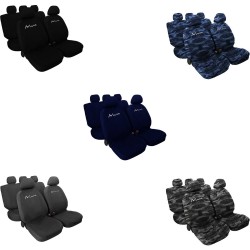 Coprisedili auto compatibili con MUSA con seduta posteriore 60/40 versione monocolore