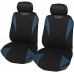 Coprisedili auto universali coppia anteriori modello R2 adattabili a tutte le auto con sedili standard