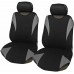 Coprisedili auto universali coppia anteriori modello R2 adattabili a tutte le auto con sedili standard