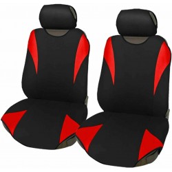 Coprisedili auto universali coppia anteriori modello R2 adattabili a tutte le auto con sedili standard