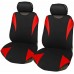 Coprisedili auto universali coppia anteriori modello R2 adattabili a tutte le auto con sedili standard