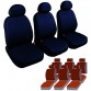 Coprisedili auto compatibili con FIAT MULTIPLA 6 posti versione monocolore in tessuto trapuntato 