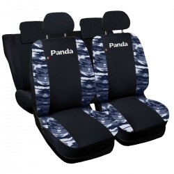 Coprisedili auto compatibili con PANDA TERZA SERIE NATURAL POWER METANO con schienale posteriore unito