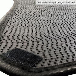 Tappetini Auto in Moquette con Strappo compatibili per Panda