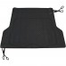 Tappetino per Bagagliaio Baule Universale, Tappeto ritagliabile Lungo Le Linee Pre-Indicate, in Gomma, Misure Tappeto 142 x 111 cm Nero