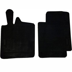 Tappetini auto compatibili con Smart II e III serie in gomma anteriori 