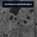 Telo Copriauto Impermeabile Universale Per Auto Varie Misure In tessuto Peva 100g Felpato, Colore Grigio Resistente Alle Intemperie