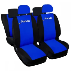 Coprisedili auto compatibili con PANDA HYBRID 2021 con schienale posteriore a scelta tra unito, diviso 50/50 e diviso 60/40 