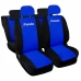 Coprisedili auto compatibili con PANDA HYBRID 2021 con schienale posteriore a scelta tra unito, diviso 50/50 e diviso 60/40 