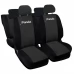 Coprisedili auto compatibili con PANDA HYBRID 2021 con schienale posteriore a scelta tra unito, diviso 50/50 e diviso 60/40 