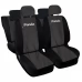 Coprisedili auto compatibili con PANDA HYBRID 2021 con schienale posteriore a scelta tra unito, diviso 50/50 e diviso 60/40 
