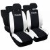 Coprisedili auto compatibili con PANDA HYBRID 2021 con schienale posteriore a scelta tra unito, diviso 50/50 e diviso 60/40 