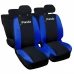 Coprisedili auto compatibili con PANDA HYBRID 2021 con schienale posteriore a scelta tra unito, diviso 50/50 e diviso 60/40 