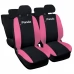 Coprisedili auto compatibili con PANDA HYBRID 2021 con schienale posteriore a scelta tra unito, diviso 50/50 e diviso 60/40 